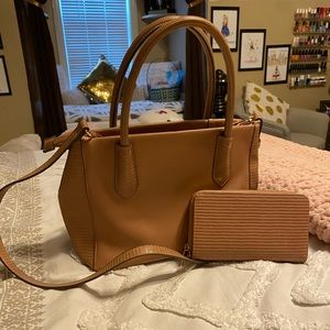 A New Day Brown Purse + Wallet
